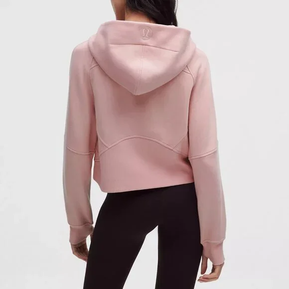 NWT lululemon Scuba Oversized Full-Zip Hoodie, Pink Haze/Rose Gold, Size XS/S - Picture 3 of 5